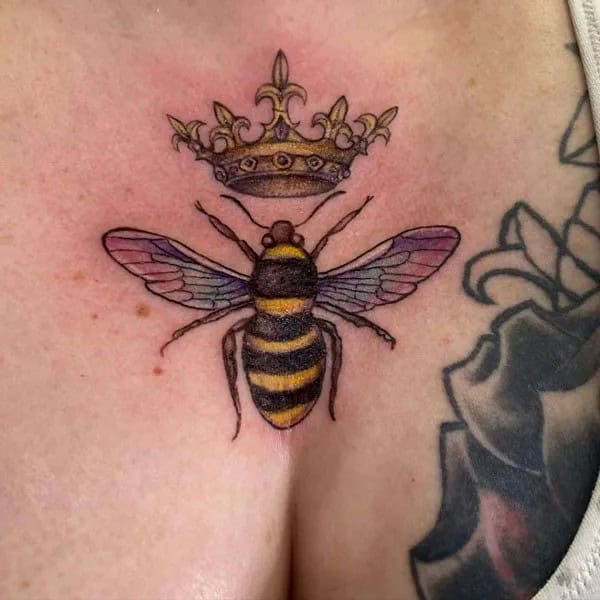 Queen Bee Tattoo