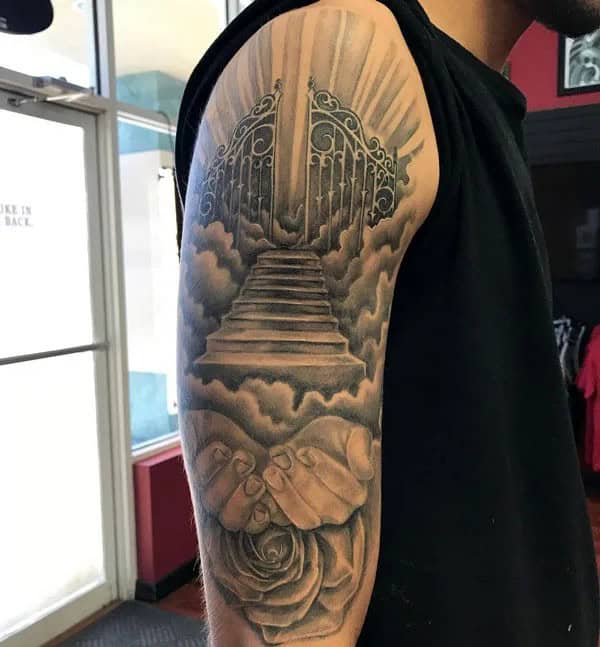 More Unique Stairway To Heaven Tattoo Ideas To Wear in 2024