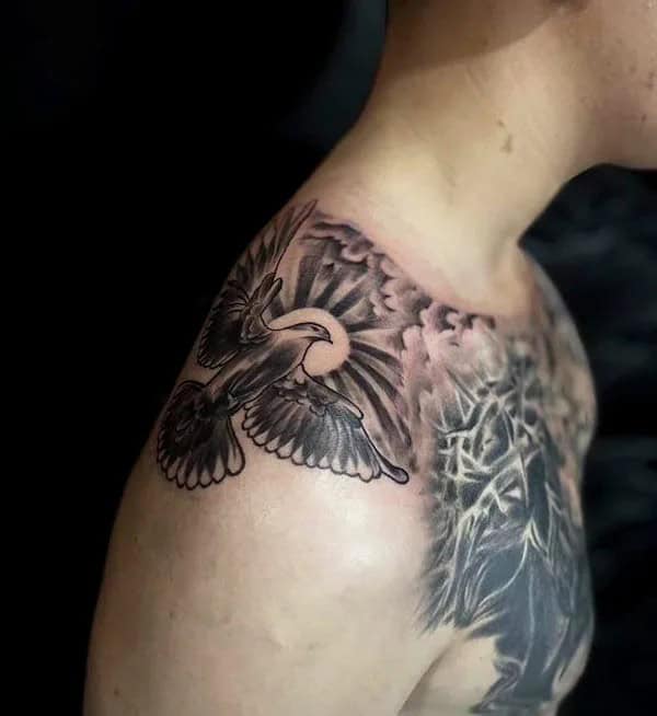 Christian Shoulder Tattoo