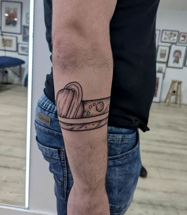 Galaxy Armband Tattoo