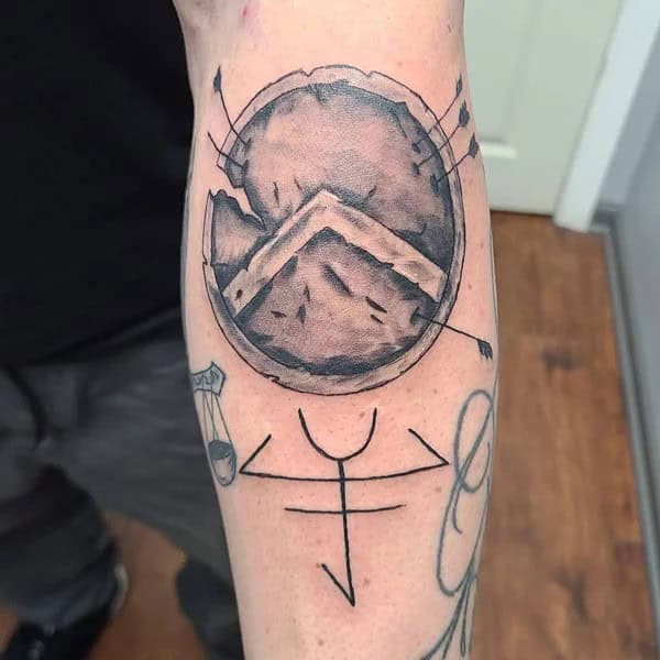 Warrior Symbol Tattoo