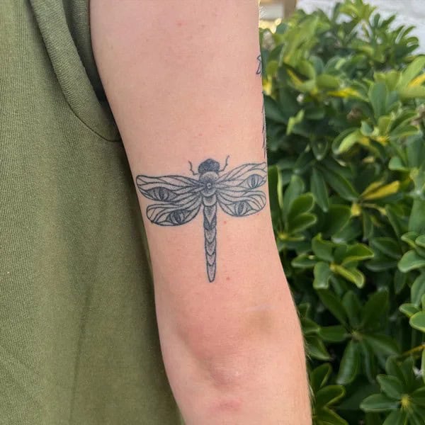 More Sublime Entries Of Dragonfly Tattoos