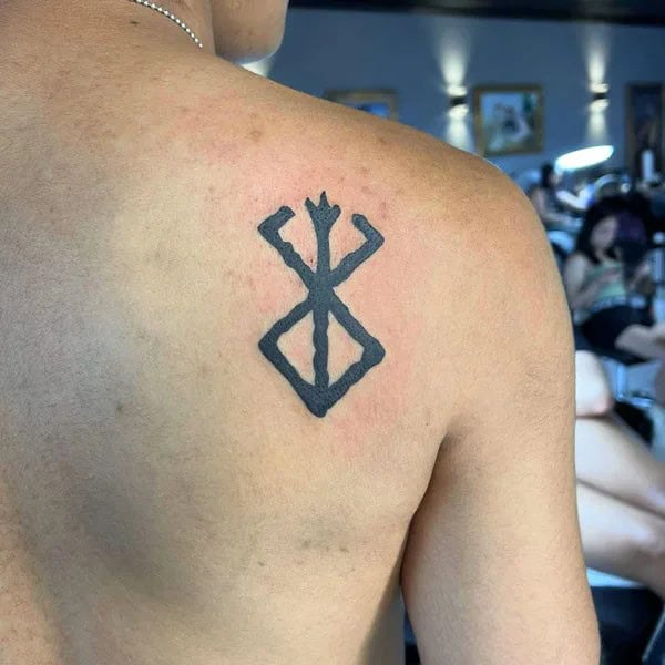 Berserk Curse Mark Tattoo