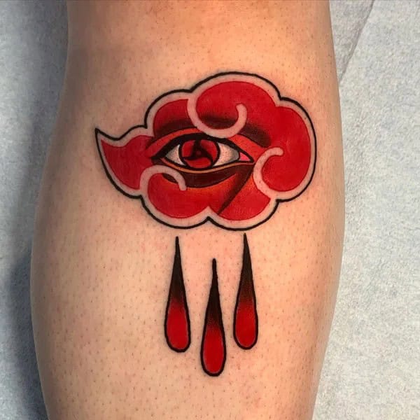 Madara Sharingan Tattoo