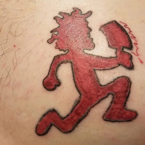 Lego Hatchet Man Tattoo