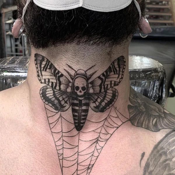 More Death Moth Tattoos That Can’t Be Ignored!