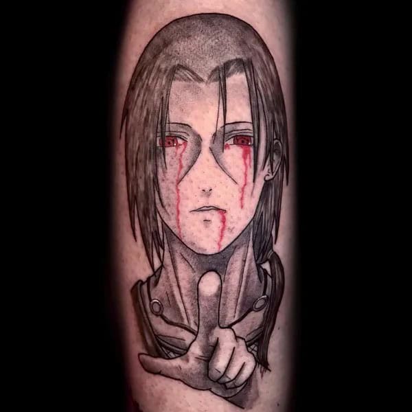 Madara Sharingan Tattoo