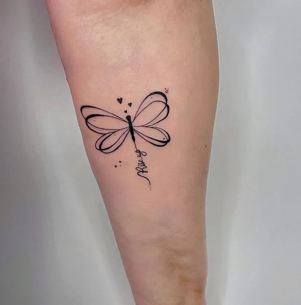 More Sublime Entries Of Dragonfly Tattoos