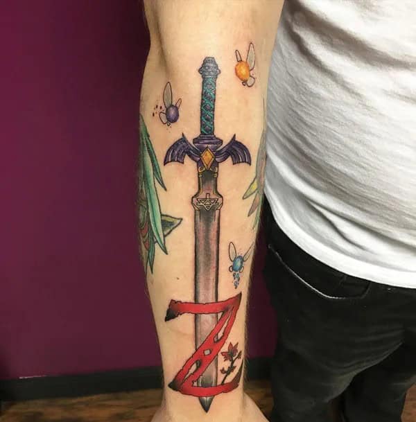 Master Sword Tattoo