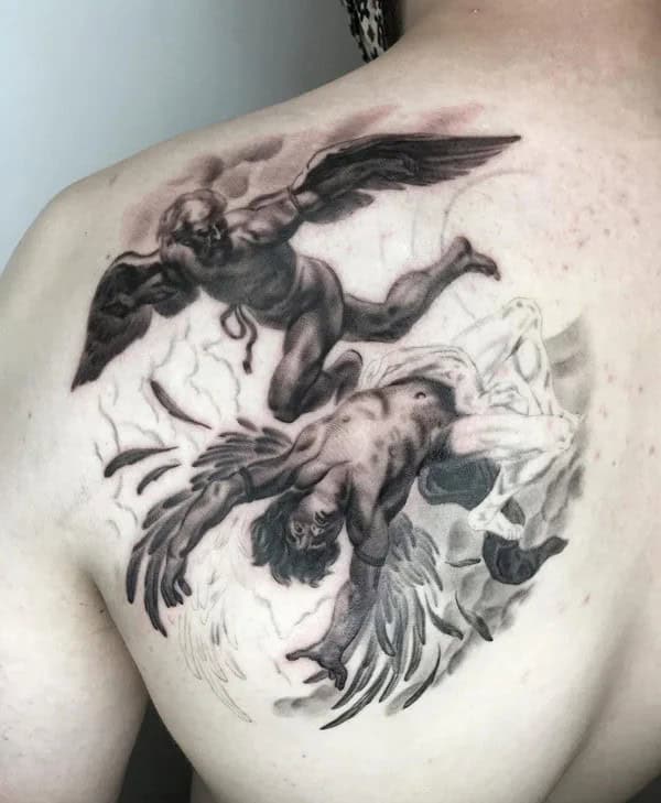 Icarus and Daedalus Tattoo