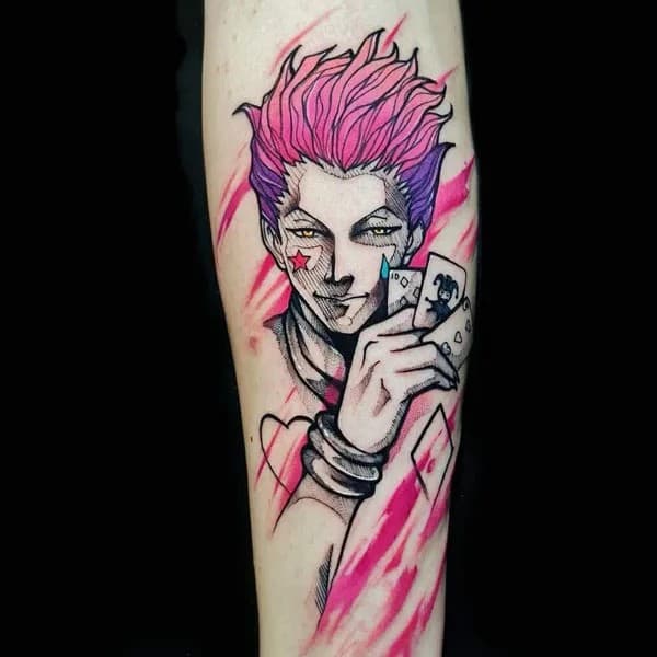 Hisoka Morow Tattoo