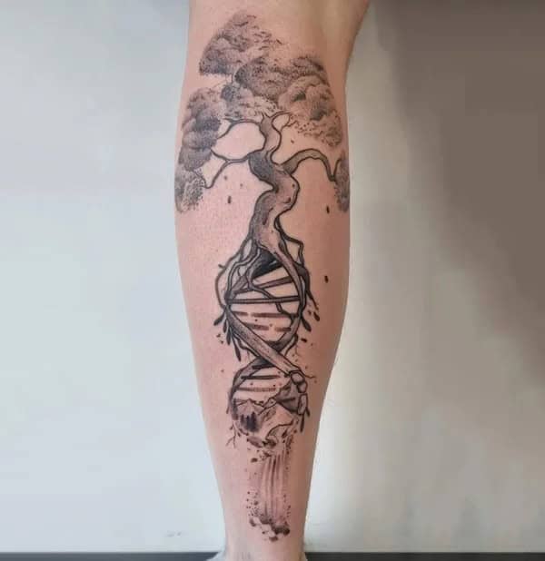 Tree Of Life DNA Tattoo