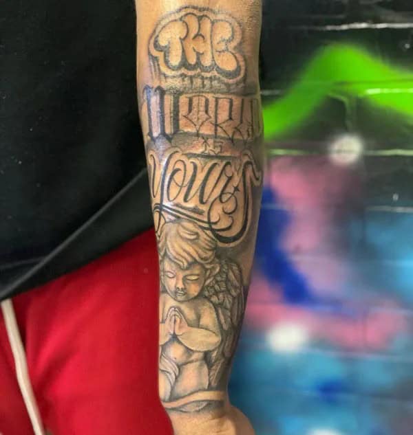 “The World Is Yours” Finger Tattoo