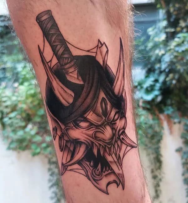 Oni Demon Tattoo