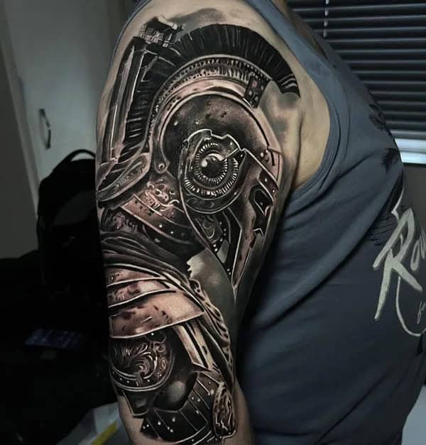 Spartan Warrior Tattoo