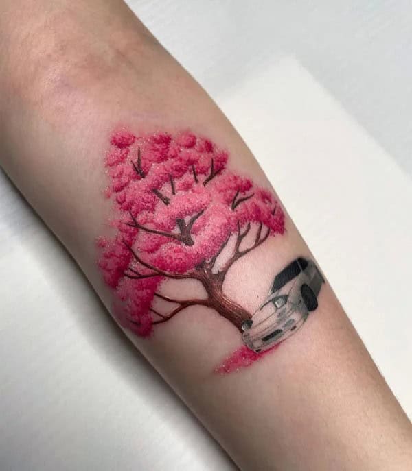 Cherry Tree Tattoo