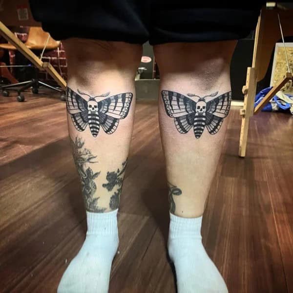 More Death Moth Tattoos That Can’t Be Ignored!