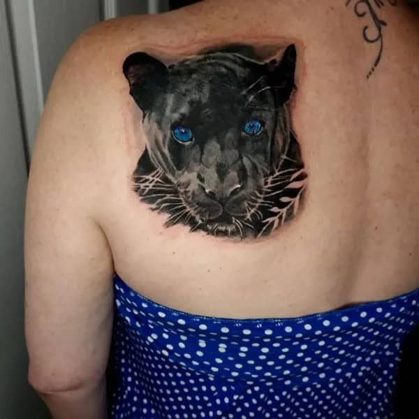 Black Panther Arm Tattoo