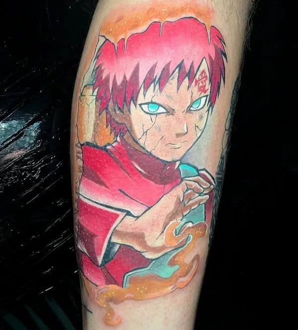 More Gaara Tattoos To Check Out For Gaining Inspiration