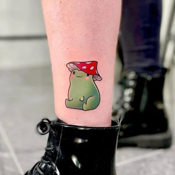 Cute Frog Tattoo