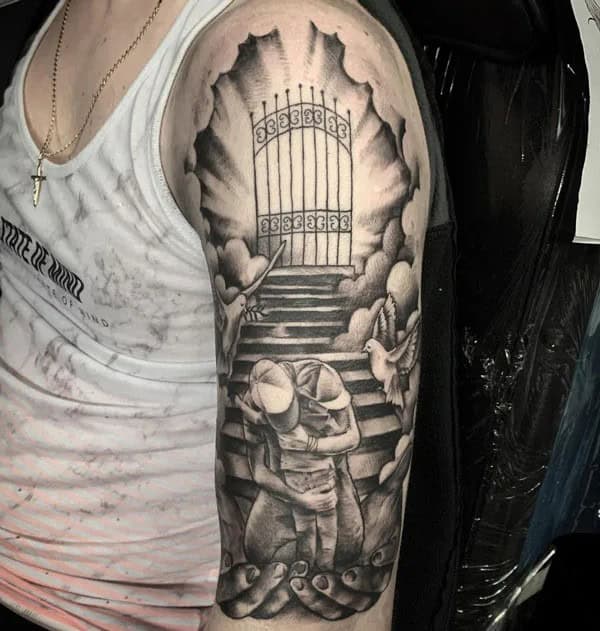 More Unique Stairway To Heaven Tattoo Ideas To Wear in 2024