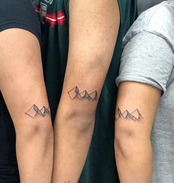 Siblings Mountain Tattoo