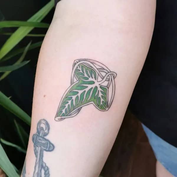 Leaf of Lorien Tattoo