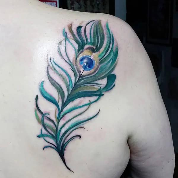 More Compelling Peacock Tattoo Designs That Are Ahead Of Their Time