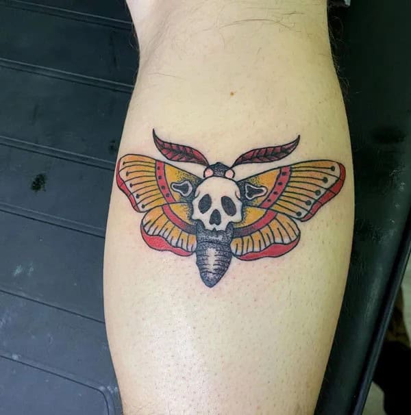 More Death Moth Tattoos That Can’t Be Ignored!