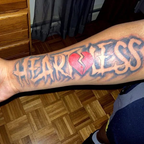 Complete Meanings Of Heartless Tattoos