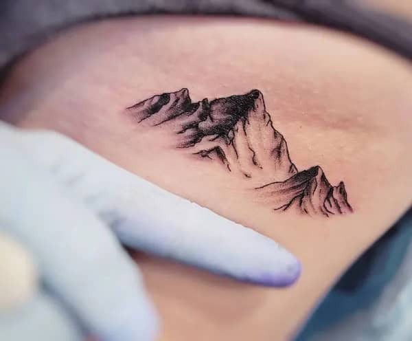 Small Mountain Tattoo