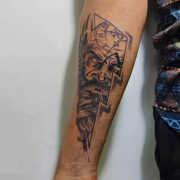 God Of War Forearm Tattoo