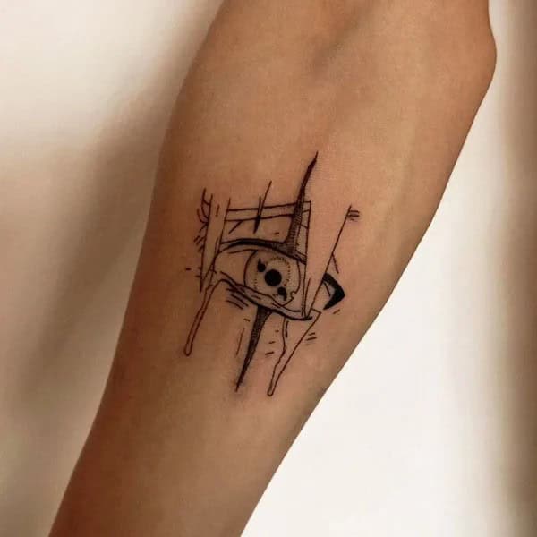 Madara Sharingan Tattoo