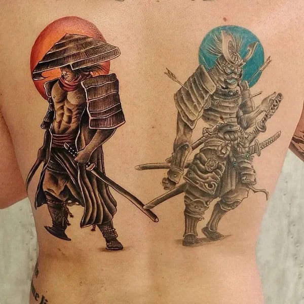 Japanese Warrior Tattoo