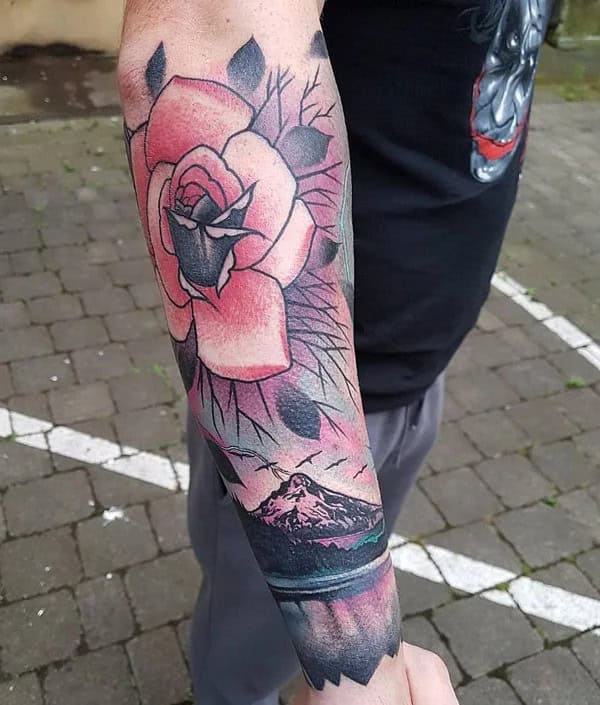 Outer Forearm Tattoo