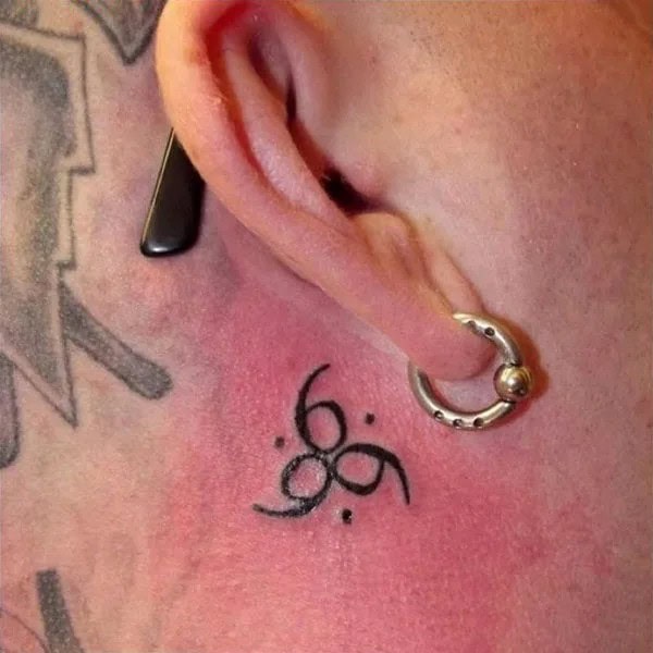 Omen 666 Tattoo