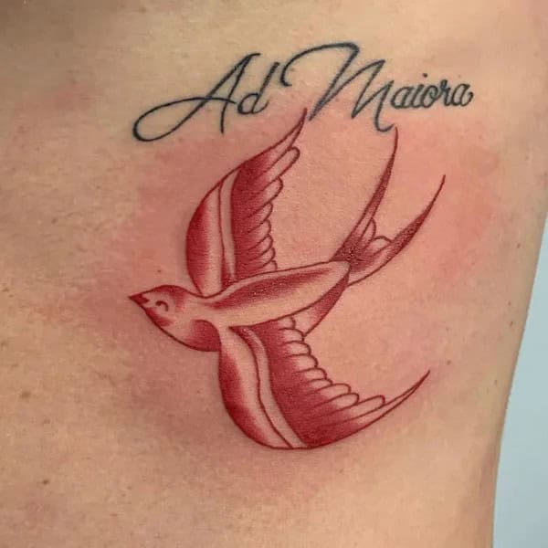 Red Sparrow Tattoo