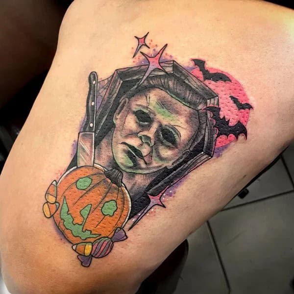 Michael Myers Halloween Tattoo