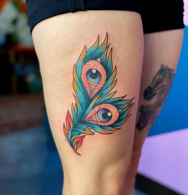 More Compelling Peacock Tattoo Designs That Are Ahead Of Their Time