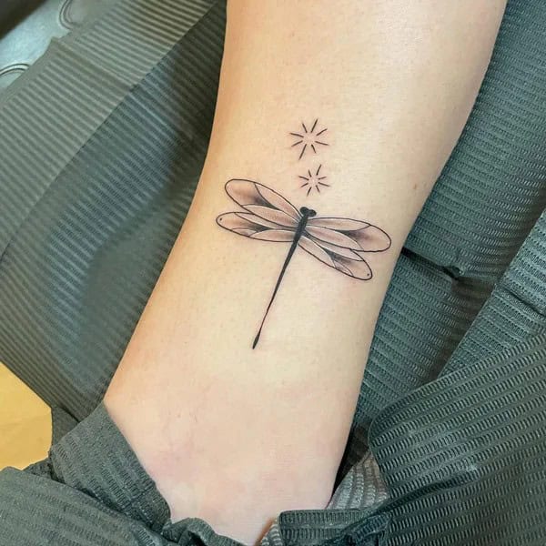 More Sublime Entries Of Dragonfly Tattoos