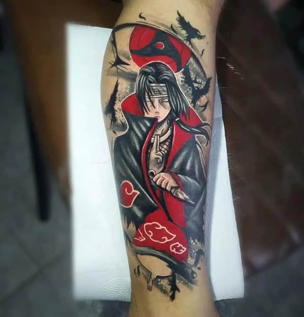 Itachi Hand Tattoo