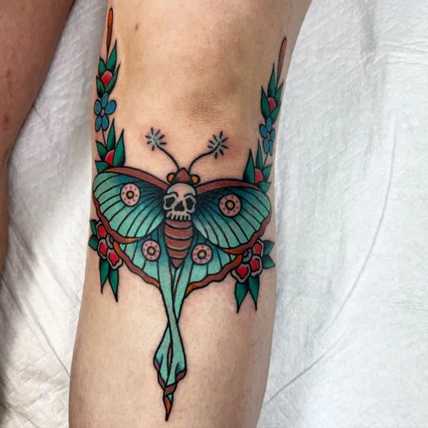 More Death Moth Tattoos That Can’t Be Ignored!