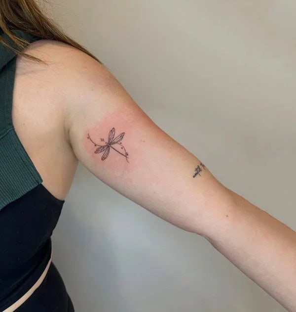 Small Dragonfly Tattoo