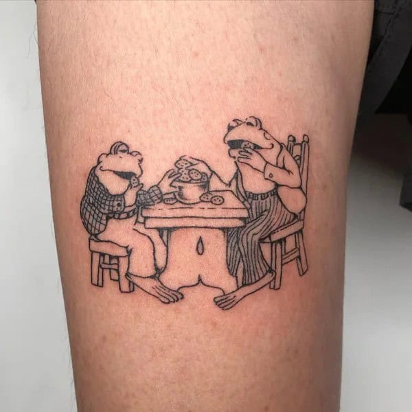 Frog and Toad Tattoo