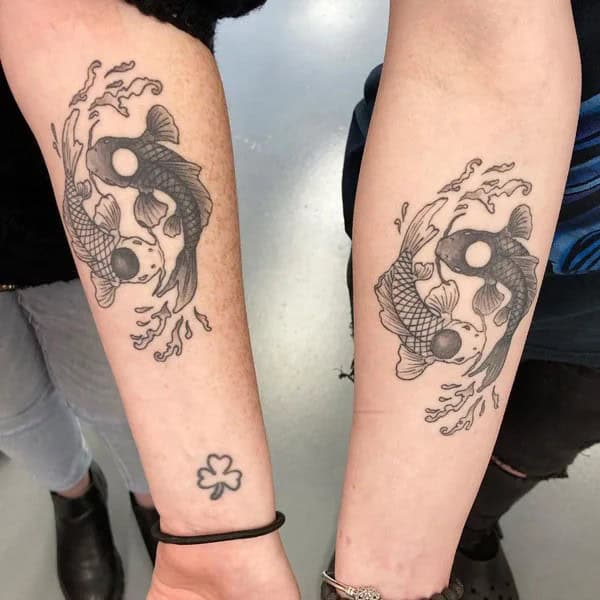 Matching Yin Yang Tattoo