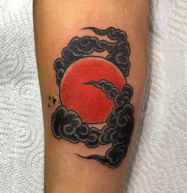 Japanese Cloud Tattoo