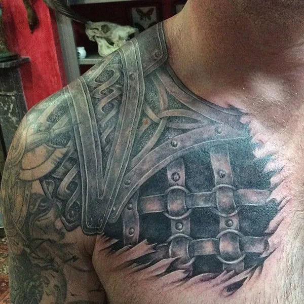 Viking Shoulder Tattoo