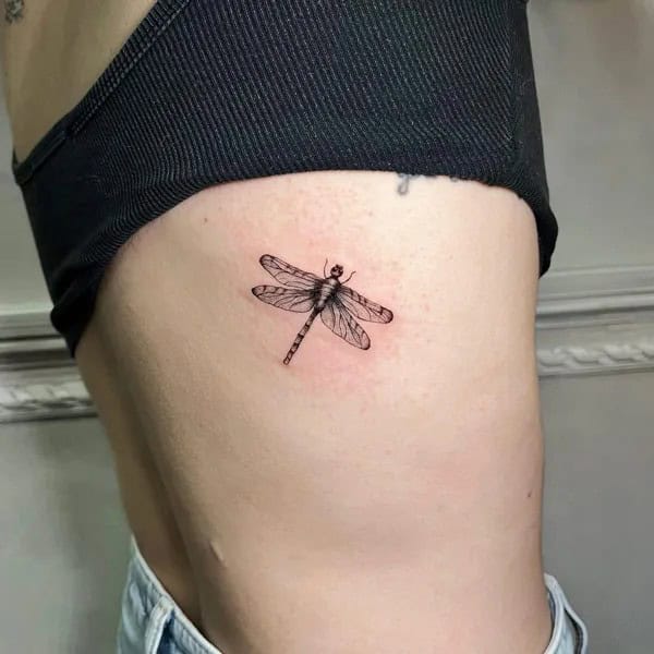 More Sublime Entries Of Dragonfly Tattoos