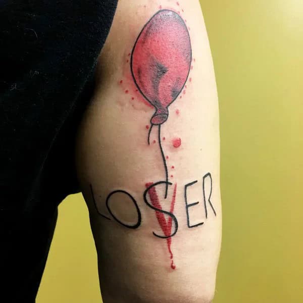 Evil Loser Lover tattoo