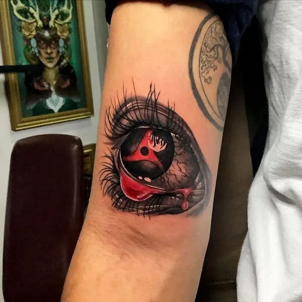 Madara Sharingan Tattoo